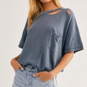 Free People Lucky Tee Rubi Tee